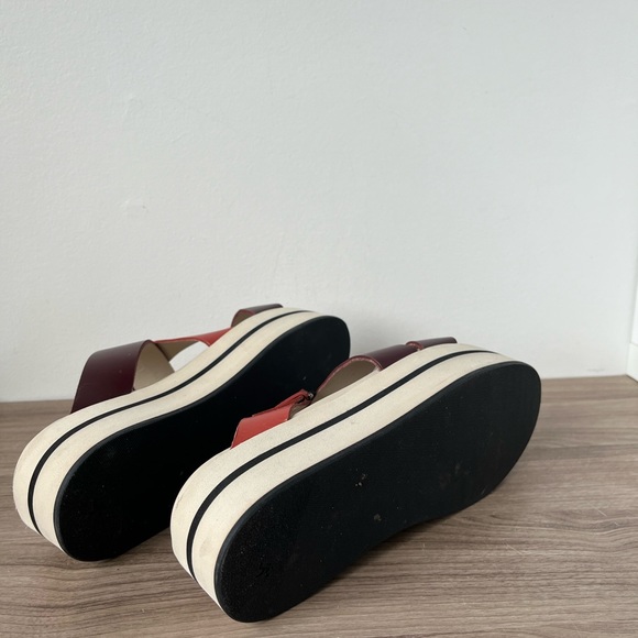 Want Les Essentiels Leather Platform Sandals Women's Sz 38 / 8 US - Picture 6 of 8